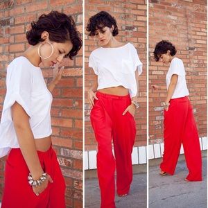 Diane Von Furstenberg Athos Wide Leg Pants